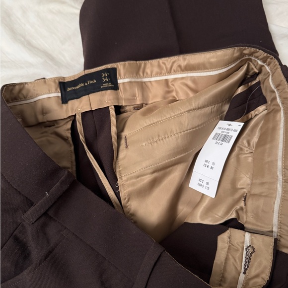 Abercrombie A&F Collins tailored pants Size 34 - Picture 3 of 3